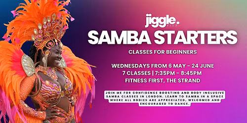 Samba Starters - May & June Beginner Classes in Central London
