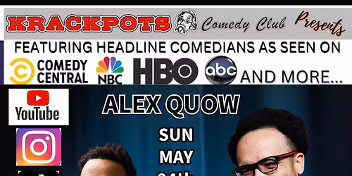 ALEX QUOW at KRACKPOTS COMEDY CLUB, MASSILLON