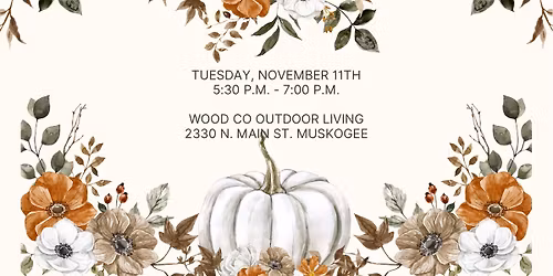 Thanksgiving Centerpiece Workshop