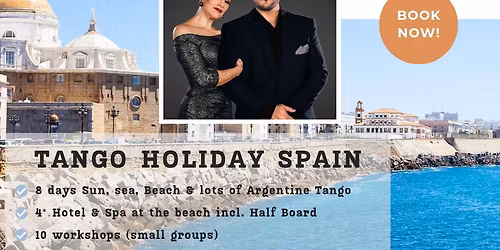 Tango Holiday Cadiz\/Spain | Sabrina Veliz & Alejandro Lencina