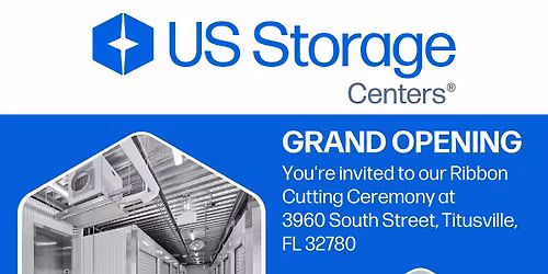 US Storage Ribbon Cutting