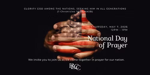 National Day of Prayer: Glorify God Among the Nations, Seeking Him in All Generations
