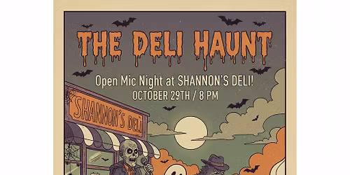 openshut OPEN MIC at Shannon's Deli 