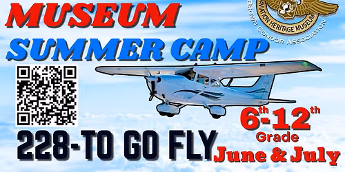 Aviation Museum Summer Camp Grades 6-12