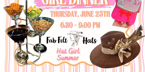 June Girl Dinner | Hat Girl Summer at NOLA Southern Grill \ud83e\udd20