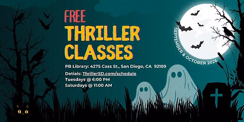 FREE Thriller Classes, PB Library