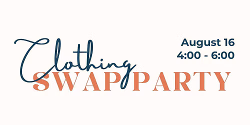 Sunday Sip & Shop Clothing Swap