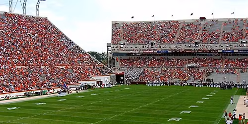 Virginia Tech Hokies at Virginia Cavaliers Football at Scott Stadium
