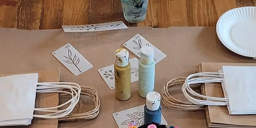 Gift Wrap Paint & Sip