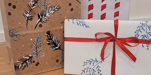 Gift Wrap Paint & Sip