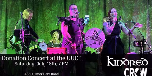 Kindred Crow at the UUCF - Donation Show