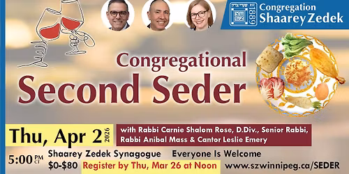 Congregational Second Seder