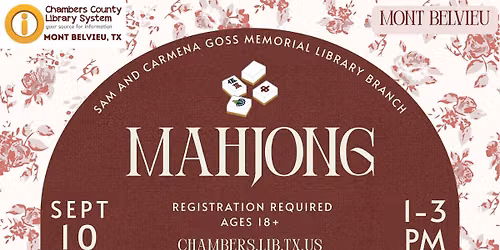 MONT BELVIEU: Mahjong Open Play