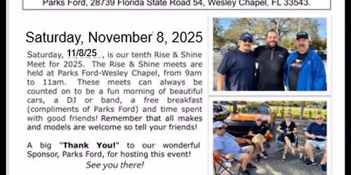 BAM November Rise N Shine