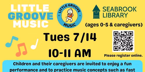 Little Groove Music @ Seabrook Library