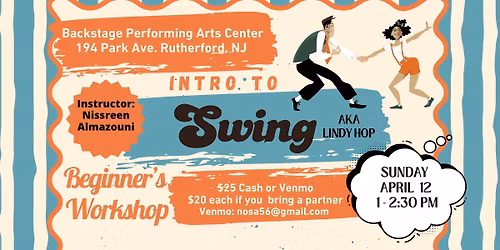 Beginners Swing Dancing Workshop