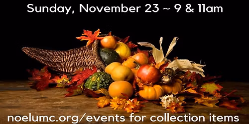 Thanksgiving Worship Service