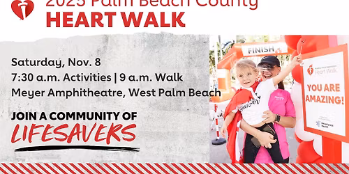 Palm Beach County Heart Walk