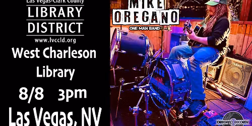 Mike Oregano at West Charleston Library