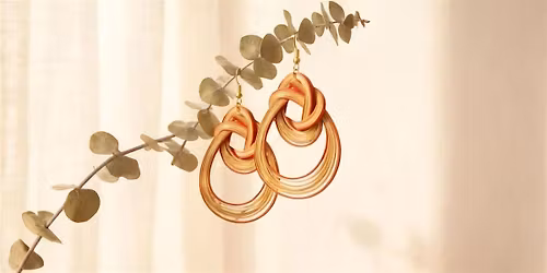 Craft Your Own Bamboo Earrings (Beginner Friendly)