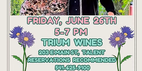 The Kristen & Robbie Duo is BACK at Trium Wines!