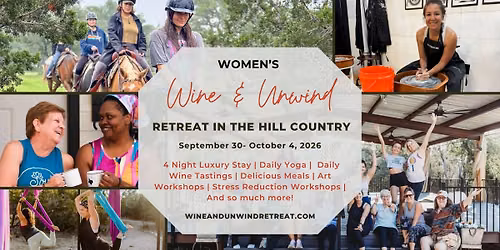 Women's Wine & Unwind Ranch Retreat
