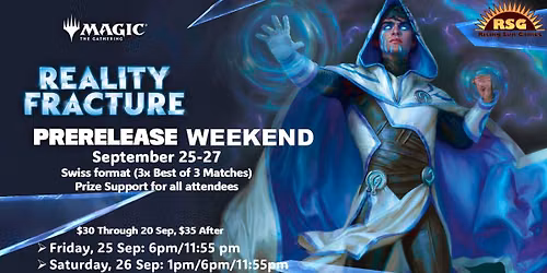 Reality Fracture Prerelease