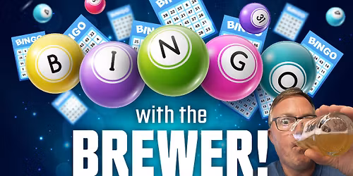 B-I-N-G-O with the Brewer at lot 9 brewing co!
