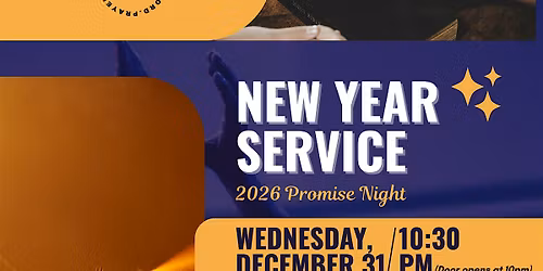 Promise Night - New Year Service