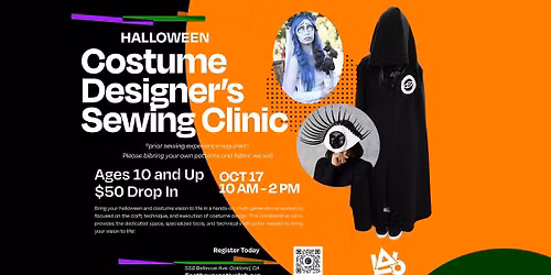 Costumer Designers Sewing Clinic