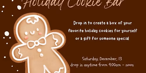 Holiday Cookie Pop-up