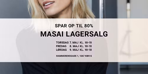 MASAI copenhagen lagersalg