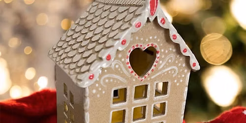 Gingerbread House Pottery Workshop