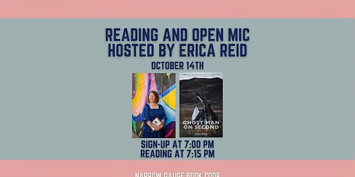 Reading and Open Mic Hosted by Erica Reid