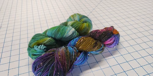 Hand-Painted Yarn Dye Drop-In Workshop