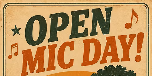 Open Mic at The Oak Tree - Saturday 27.06.26 3pm-7pm 