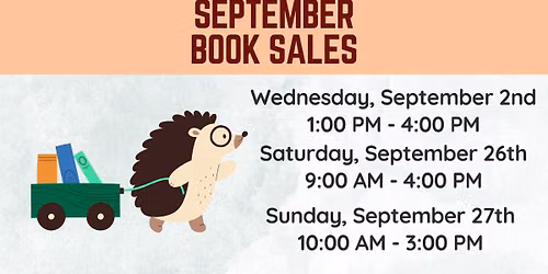 Friends of the Library September Book Sale