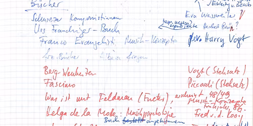 Book Launch & Panel Discussion: \u00abWohin f\u00fchrt die Reise der Neuen Musik \u2014 oder ist sie am Ende?\u00bb