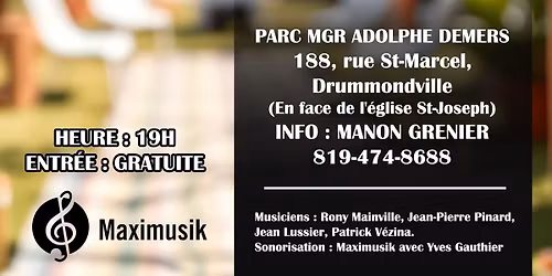 SPECTACLE QUARTIER ST JOSEPH MANON GRENIER ET SHADOW RIDERS