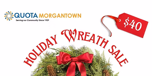 Holiday Wreath Sale