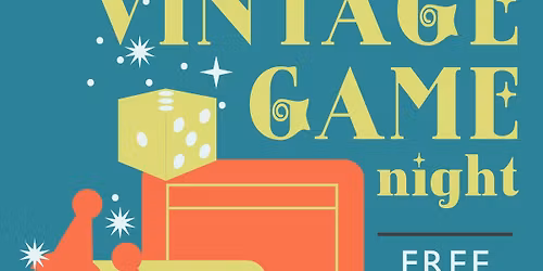 Vintage Video Game Night