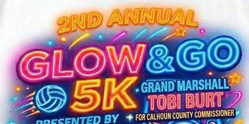 GLOW RUN 5K hosted by PVHS Volleyball 3-Peat State Champions 