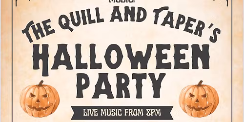 The Quill and Tapers Halloween Party