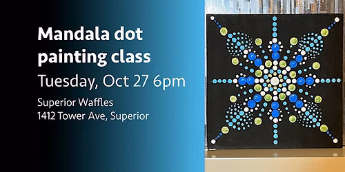 Mandala dot painting class