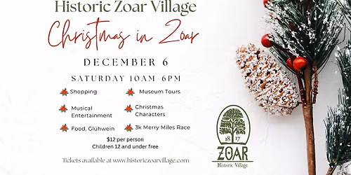 Christmas in Zoar