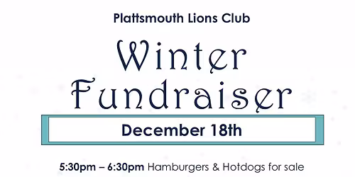 Plattsmouth Lions Club Winter Fundraiser