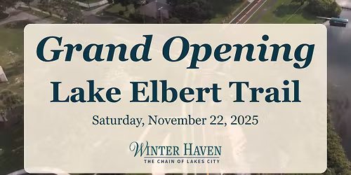 Lake Elbert Trail Grand Opening