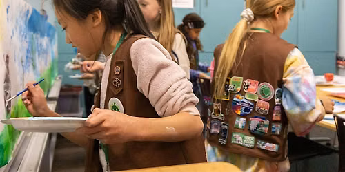 Girl Scouts Brownie Art and Design Badge