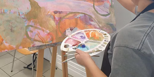 Abstract Acrylics, Two-Day Workshop With Maharlina Gorospe-Lockie, Artist