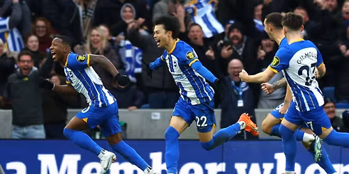 Fulham FC vs Brighton and Hove Albion FC at Craven Cottage